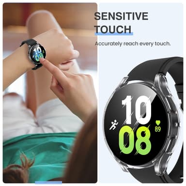 Skyddsfodral TPU Svart Samsung Galaxy Watch 5 45 mm