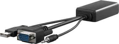 VGA till HDMI™-omvandlare med 3,5 mm jack-ljud