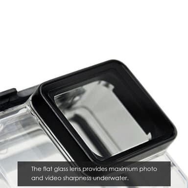 GoPro Hero 5/6/7/2018 Black vattentätt fodral/skal Transparent