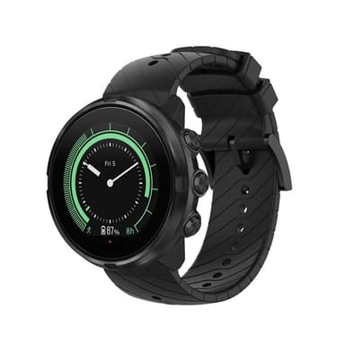 Suunto 7/9/9 Baro/D5 armband silikon Svart