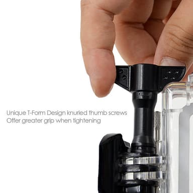 GoPro Hero 5/6/7/2018 Black vattentätt fodral/skal Transparent