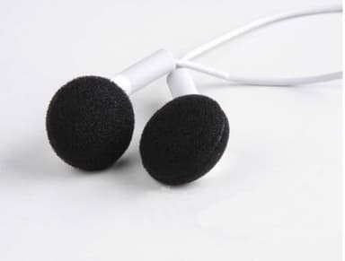 Öronkuddar för in-ear hörlurar 5 par Svart