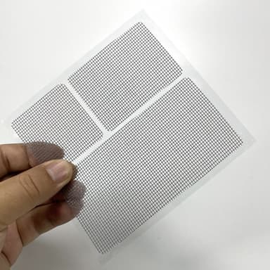 Reparationstejp för myggnät i fönster 12x12 cm 10-pack