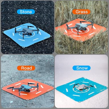 Universal dubbelsidig landningsplatta för drönare DJI Avata/Mini 2/Mav