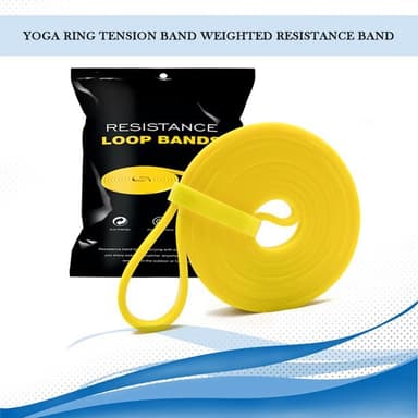 Elastiskt Motståndsband / Träningsband Resistans 2-7kg Gul