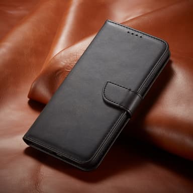 iPhone 11 skal/fodral med kortfack Svart