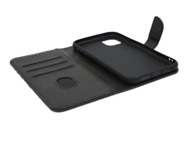 iPhone 11 skal/fodral med kortfack Svart