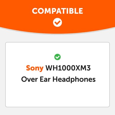 Öronkuddar för Sony WH-1000XM3 1 par Brun