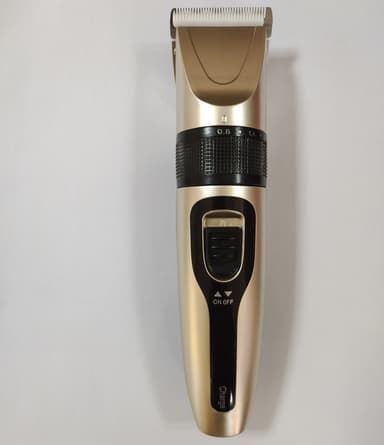 Tyst hundtrimmer med tillbehör Champagne