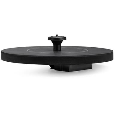 Vattenfontän soldriven 18 cm Svart