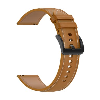Armband äkta läder Ljusbrun