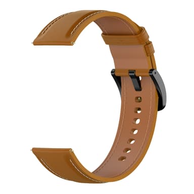 Armband äkta läder Ljusbrun