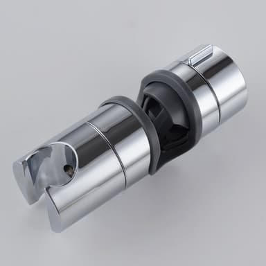 Handduschhållare för duschstång justerbar 18-25 mm ABS Silver
