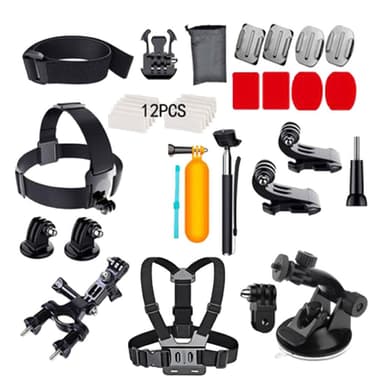 GoPro tillbehörs-kit med 37 delar