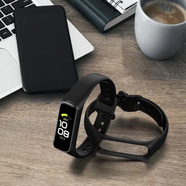 Samsung Galaxy Fit 2 SM-R220 klockarmband TPE Svart