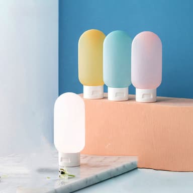 Reseflaskor 4-pack Flerfärgad