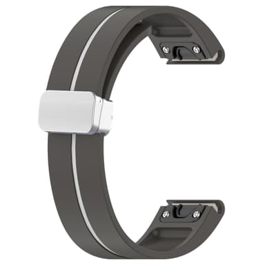 22 mm silikon magnetiskt spänne klockarmband för Samsung Gear S3, Garm