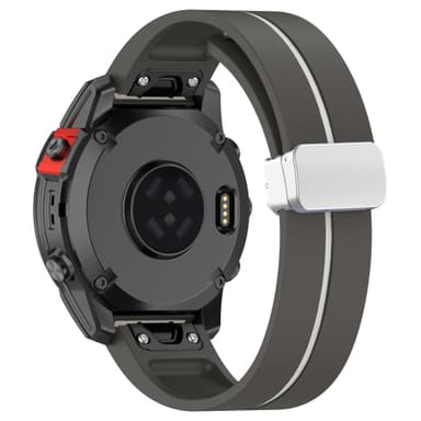 22 mm silikon magnetiskt spänne klockarmband för Samsung Gear S3, Garm