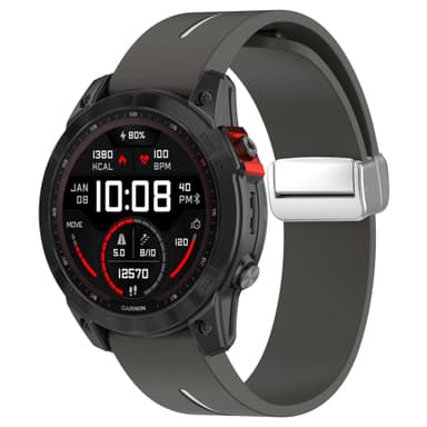 22 mm silikon magnetiskt spänne klockarmband för Samsung Gear S3, Garm