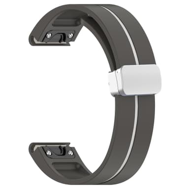 22 mm silikon magnetiskt spänne klockarmband för Samsung Gear S3, Garm