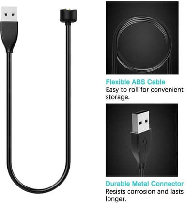 Magnetisk USB-laddare för Xiaomi Mi Band 5