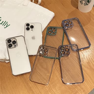 Telefonfodral med linsskydd Svart iPhone 14 Pro