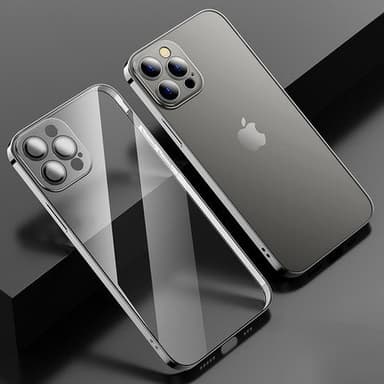 Telefonfodral med linsskydd Svart iPhone 14 Pro