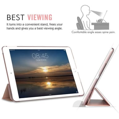 iPad Air 2 Smart Cover Case skal Svart