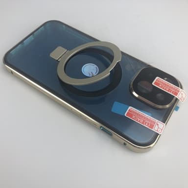 Privacy Magnetic Case med ställ för iPhone Champagne iPhone 15