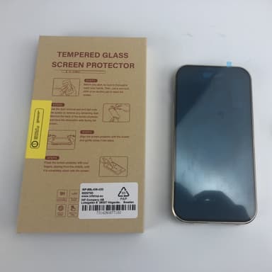 Privacy Magnetic Case med ställ för iPhone Champagne iPhone 15