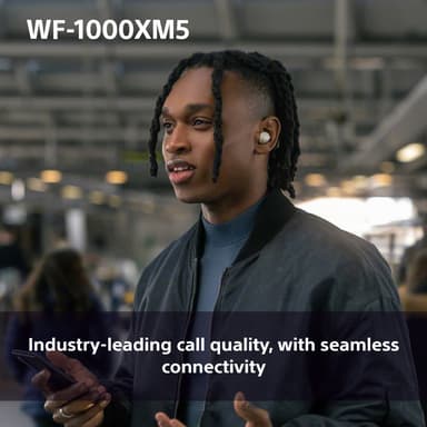 Sony WF1000XM5P true wireless in-ear hörlurar (smoky pink)