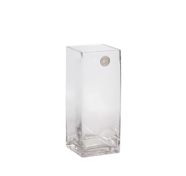 Vas IN HOME 10x10xH25cm, klart glas