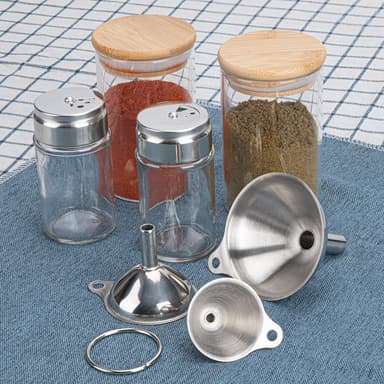 Tratt Rostfritt stål 3-pack