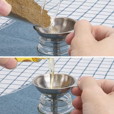 Tratt Rostfritt stål 3-pack