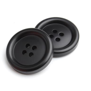 Hartssömnadsknappar runda 4 hål 50-delar 28 mm