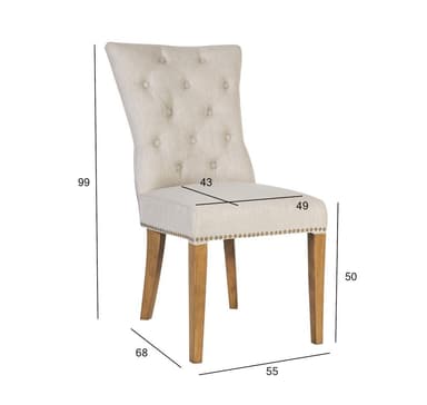 Stol HOLMES beige
