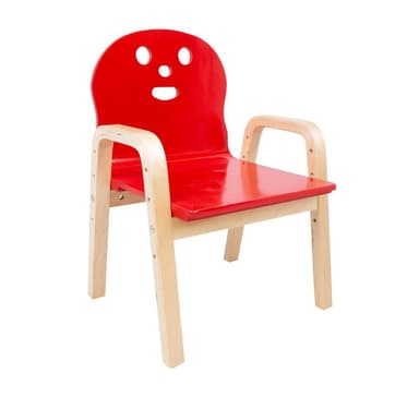 Barnstol HAPPY röd
