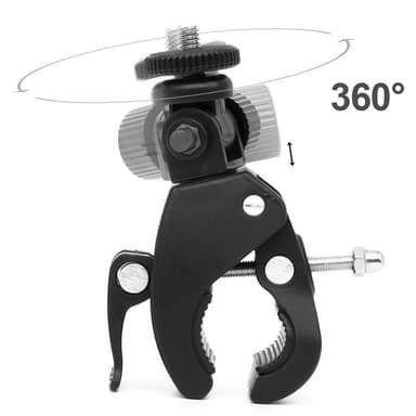 Fäste GoPro till cykel / motorcykel Roterbart