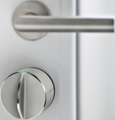 Danalås V3 smart wireless lås (svart och brunt/HomeKit/Euro)