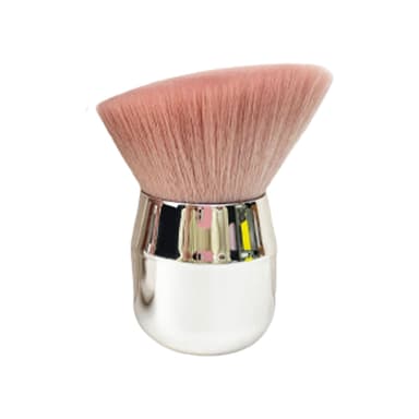 Sminkborste Svampvinklad huvudborste Rosa