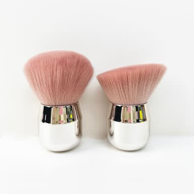 Sminkborste Svampvinklad huvudborste Rosa
