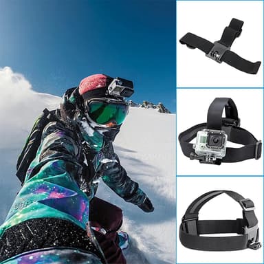 20-i-1 Tillbehör för GoPro Hero 8/9, DJI Svart