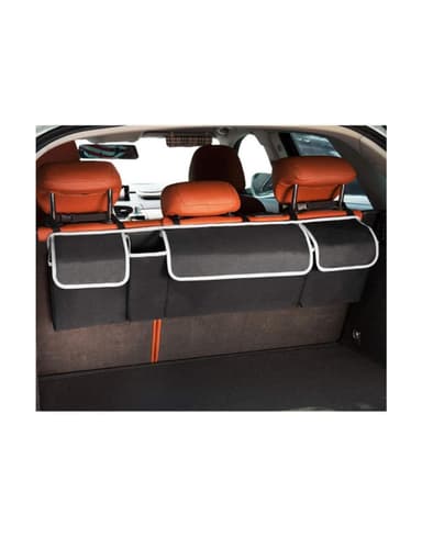 Förvaring för bagageutrymme i bilen (90 cm) Svart