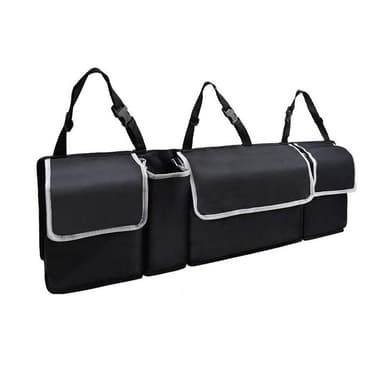 Förvaring för bagageutrymme i bilen (90 cm) Svart