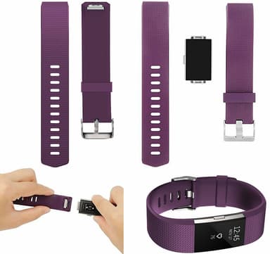 Fitbit Charge 2 armband 10-pack Flera färger (S)