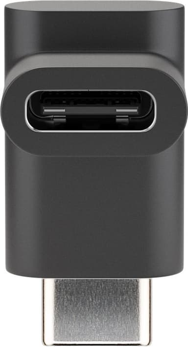 Adapter USB-C™ till USB-C™ 90°, svart