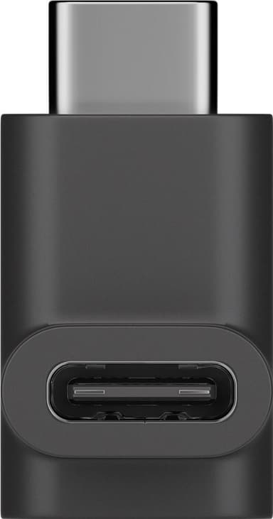 Adapter USB-C™ till USB-C™ 90°, svart