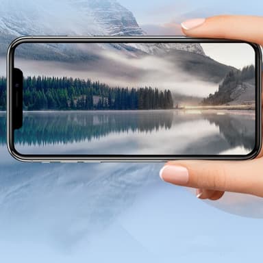 Kameraskydd linsskydd härdat glas transparent 6-pack iPhone 13 Pro max