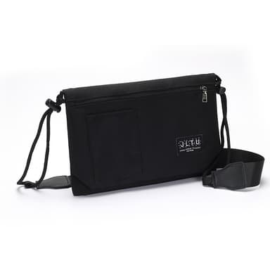 Cross-body passväska Multifunktionellt RFID-skydd Svart