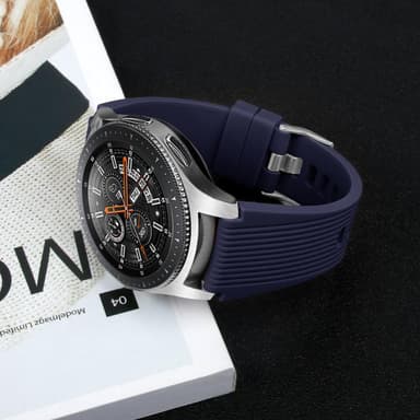 Armband Samsung Galaxy Watch 46 mm - blå - L